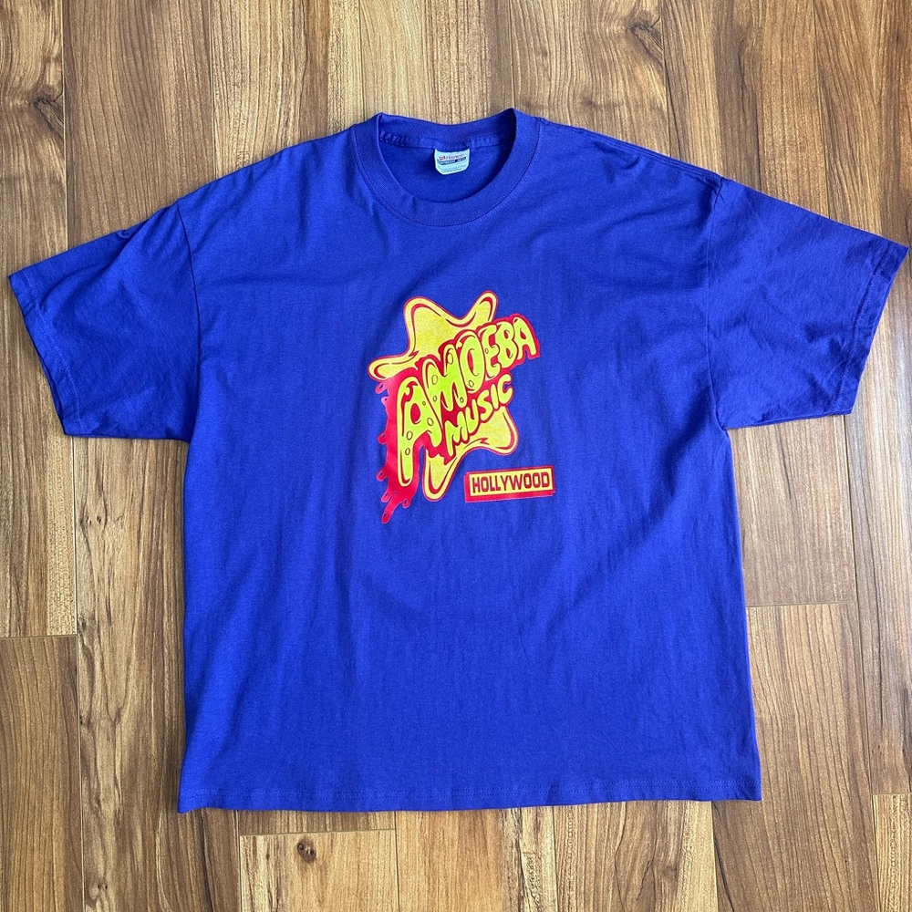 Amoeba Music Hollywood Purple Men’s XL T Shirt